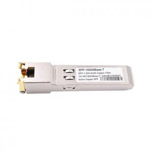 SFP 1000 Base-T RJ45 Copper 100M Transceiver