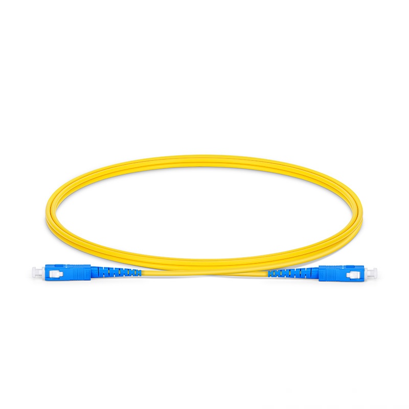 Patch cord SC UPC -SC UPC Simplex 3.0MM LSZH Yellow 3M