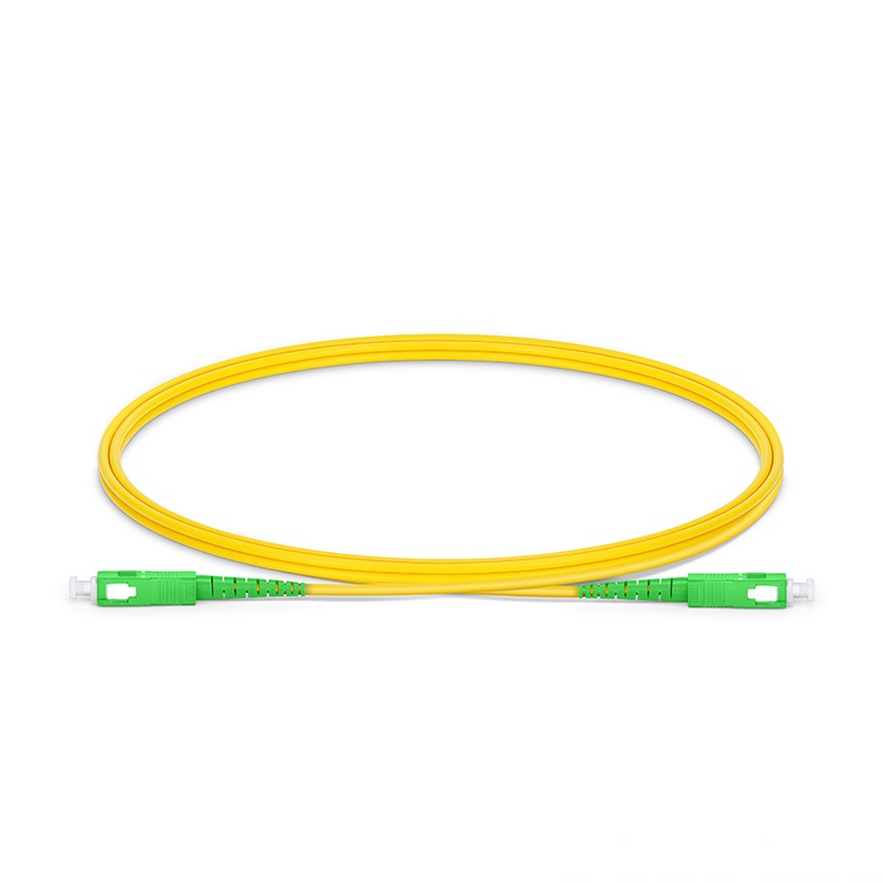 Patch cord SC APC -SC APC Simplex 3.0MM LSZH Yellow 3M 