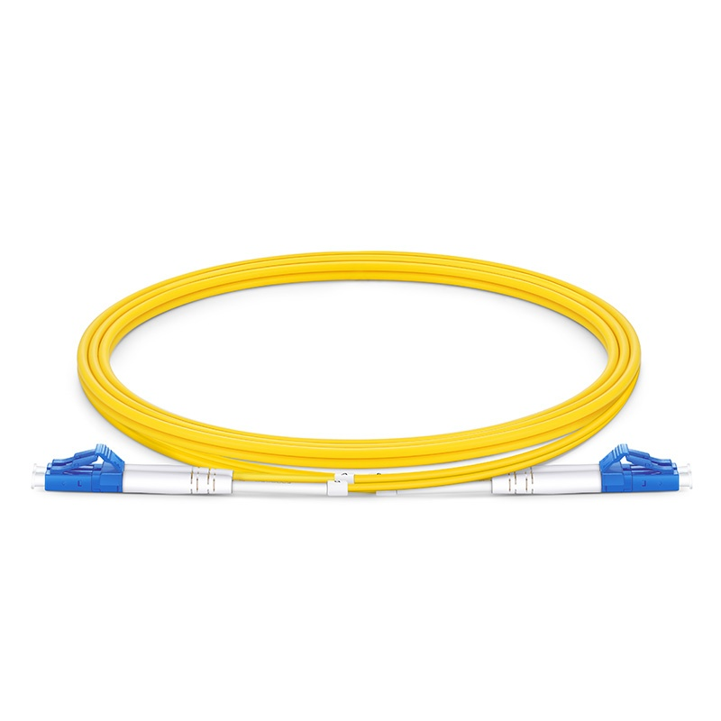 Patch cord LC UPC -LC APC Duplex 2.0MM LSZH Yellow 3M